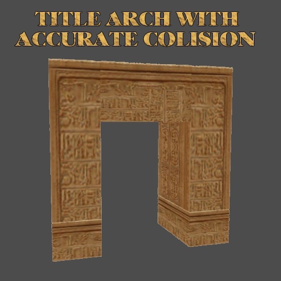 Accurate collision for original title Arch