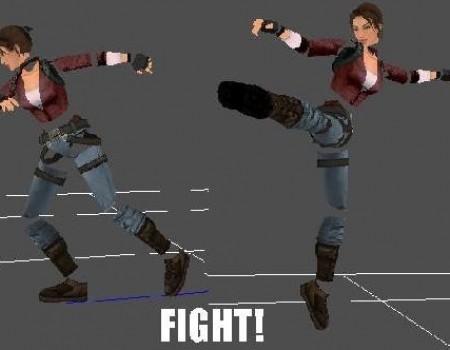 Kick animations