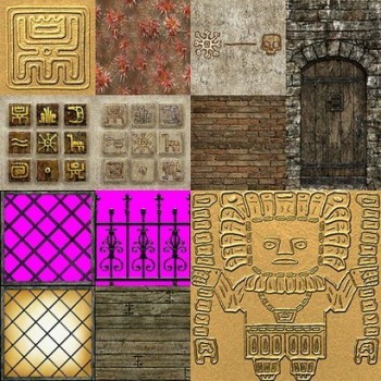 Pirates of the Caribbean textures - set 1