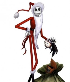 Playable Jack Skeleton with Santa Claus outfit