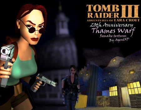 Tomb Raider 3 Thames Warf reimagined textures