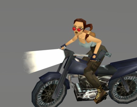 Lara's Motorcycle