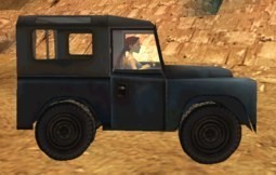 Covered jeep