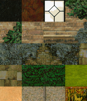 Upscaled TR2 Manor Textures