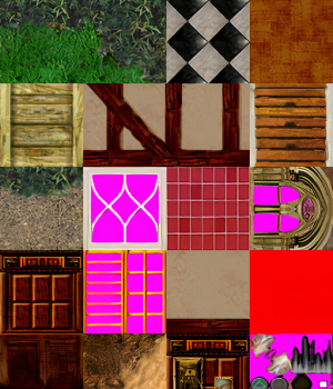 Upscaled TR3 Manor Textures