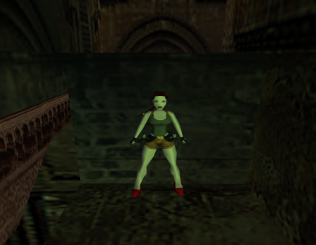 lara vampire with heels