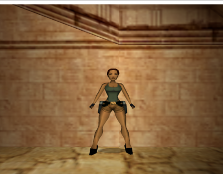 lara with new heels 1.1