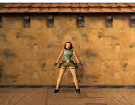 Lara with new heels 1.1