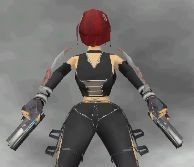Bloodrayne draw guns animation
