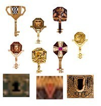 Seven Keys from TR3 and TR3 Gold