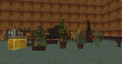 TR1 Gym Static Objects