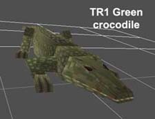 TR1 Green crocodile