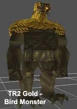 TR2Gold Bird Monster