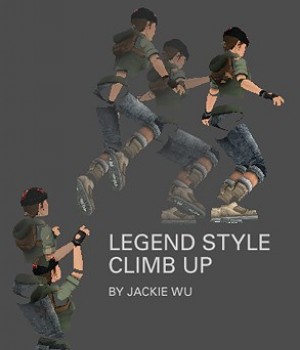 Legend Inspired Climb up animations