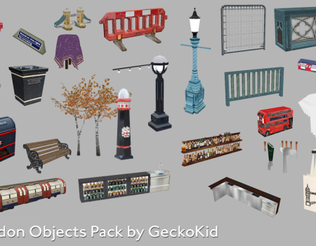 London Objects Pack