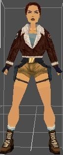 TR2 Tibet Outfit with TR4 Lara's Head