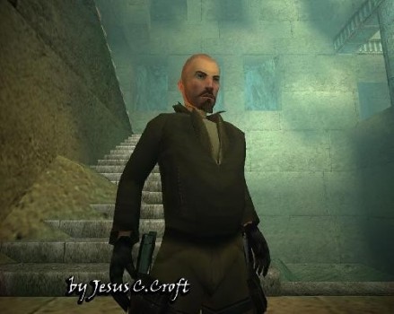 Pierre Dupont in Tomb Raider Anniversary style