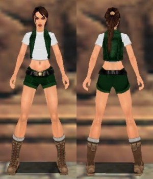 TR4 Young Lara in TRL Style (1 Ponytail)