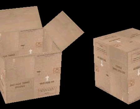 carboard boxes