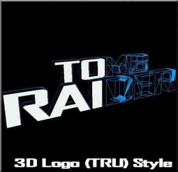 Tomb Raider 3D Logo (TRU Style)