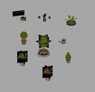 Garden objects