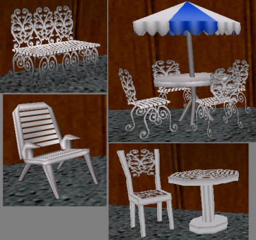 White Garden Furniture