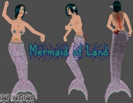 Mermaid of Land (from an original creation of Horus-Goddess)