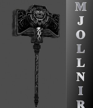 Mjollnir, the hammer of Thor