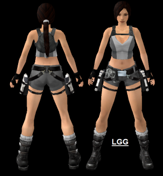 LGG Style TRU Main Short (Grey) Outfit