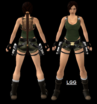 Military Green Short Outfit