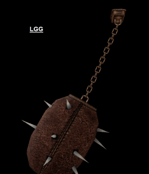 NG TR2 Swinging Spiky Bag (Brown)