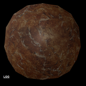 NG TR4 Marble Brown Rolling Ball