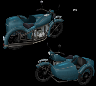 NG TR4 Motorbike (Blue)