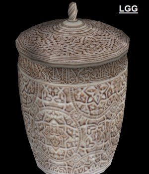 NG TR4 Shatterable Small Moorish Urn