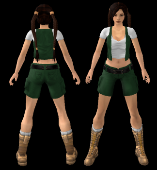 NG TR4 Young Lara Outfit