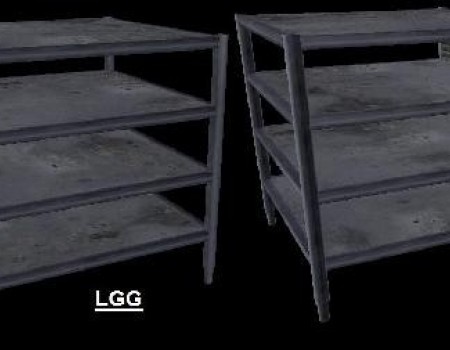 NG TR5 Pushable Shelves