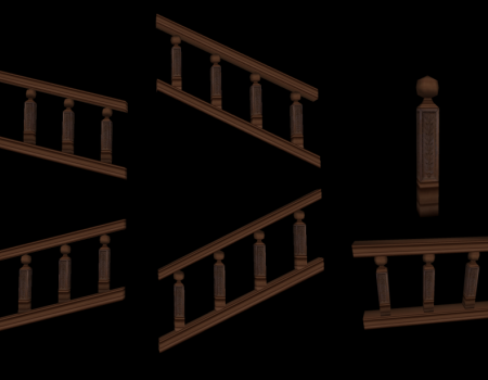 Wooden Banisters