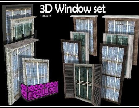 3D Window set