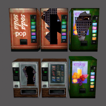 Half-Life 1 Vending Machines