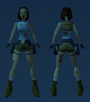 TR1 Outfit - Bloody Lara