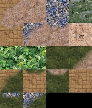Tile, Grass, Rock + Extras