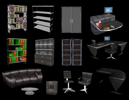 TRC Office Furniture Set