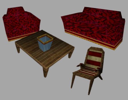 TRC Rome Furniture Set