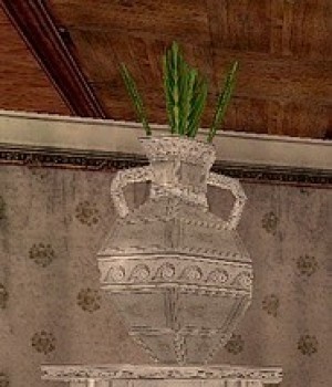 Vase on a pedestal
