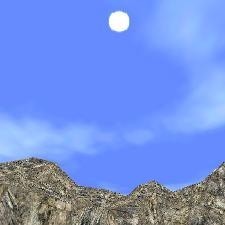 3D Mountain Horizon
