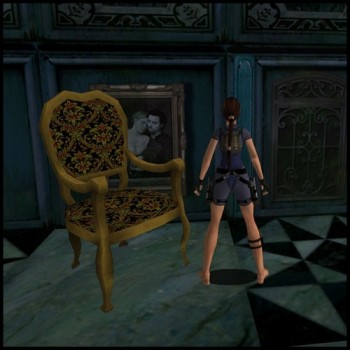 Old Italian Chair 308 vertices