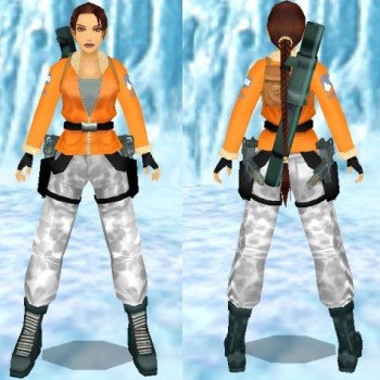 Tomb Raider III Antartica Outfit Remake 