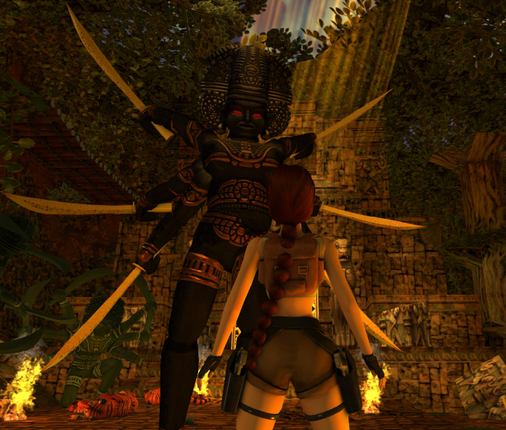 Shiva from Tomb Raider I-III Remastered