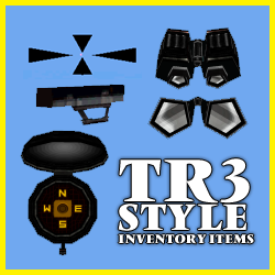 TR3 Style Inventory Items and target sprite