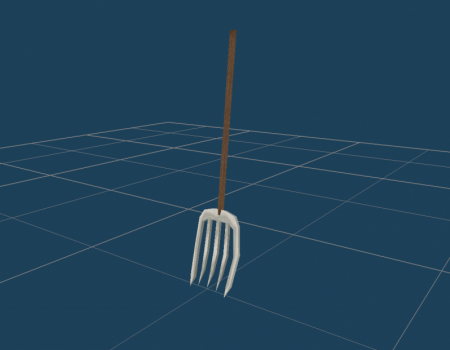 Pitchfork object remake